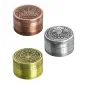 Amsterdam Leaf Metal Grinder 3-piece 40mm MIX