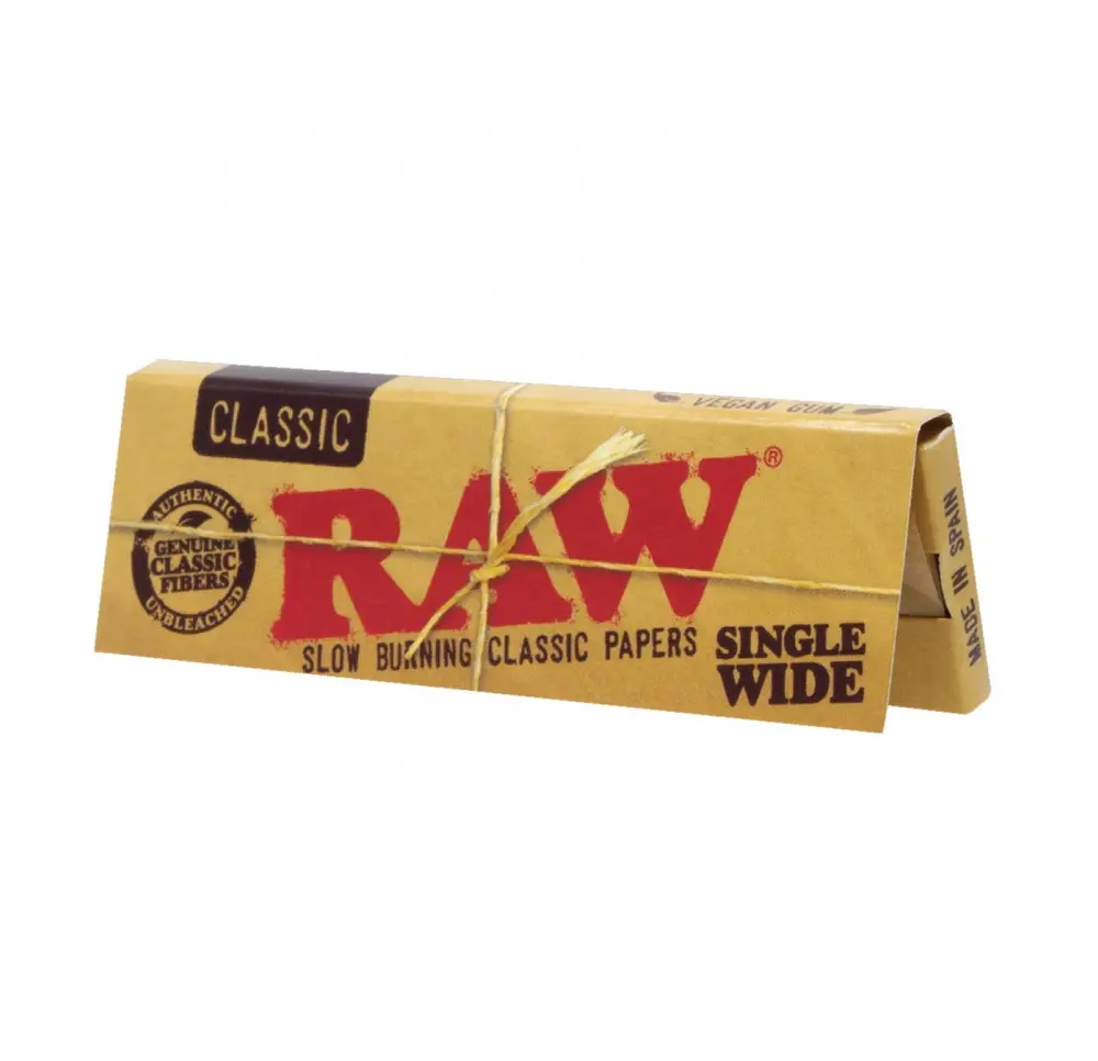 RAW Classic Single Wide Rolling Papers