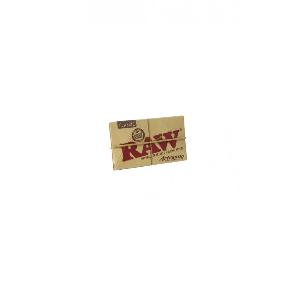 Bibułki RAW ARTESANO 1 1/4 + Tips