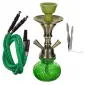 Fajka wodna / Shisha 1-wężowa zielona - GREEN 28cm