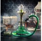 GREEN 28cm Single-Hose Water Pipe Set / Shisha