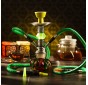 JAMAJCA 28cm Dual-Hose Water Pipe Set / Shisha