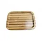 Tacka Drewniana Bamboo 18x12,5 cm