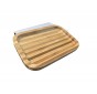 Tacka Drewniana Bamboo 18x12,5 cm