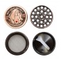 Red Light Metal Grinder 4-piece 40mm MIX