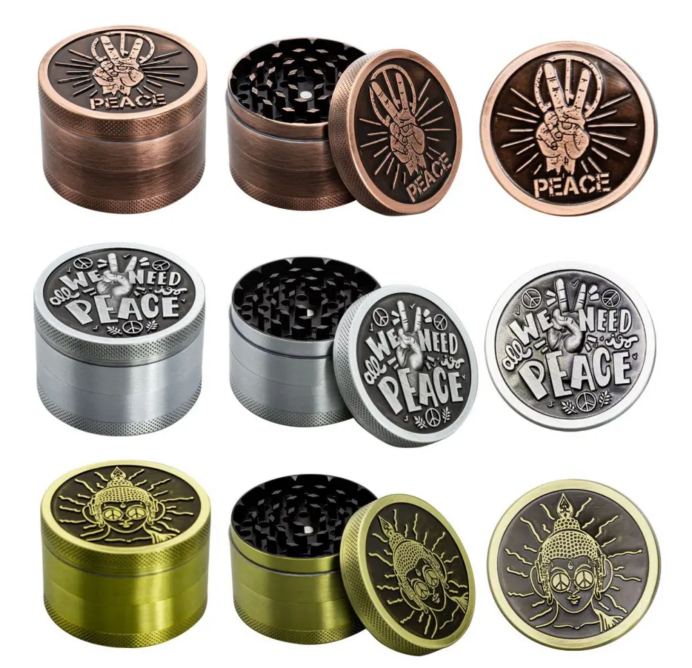 Amsterdam Peace 4-piece Metal Grinder 60mm MIX