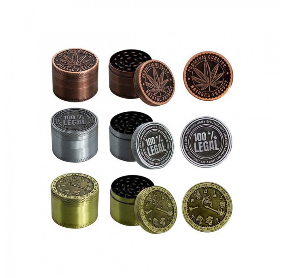 Amsterdam 420 Metal Grinder 4-piece 50mm MIX