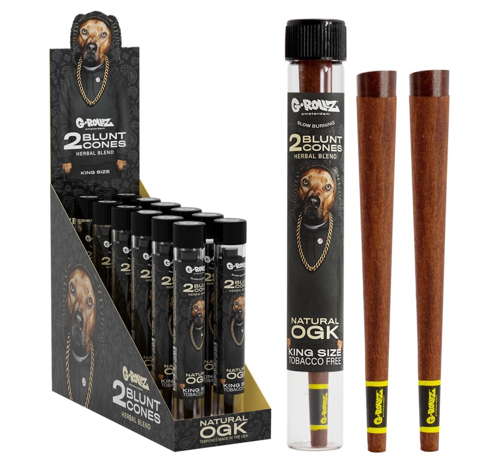 G-Rollz Dog Natural OGK Pre-Rolled Papers 2 pcs.