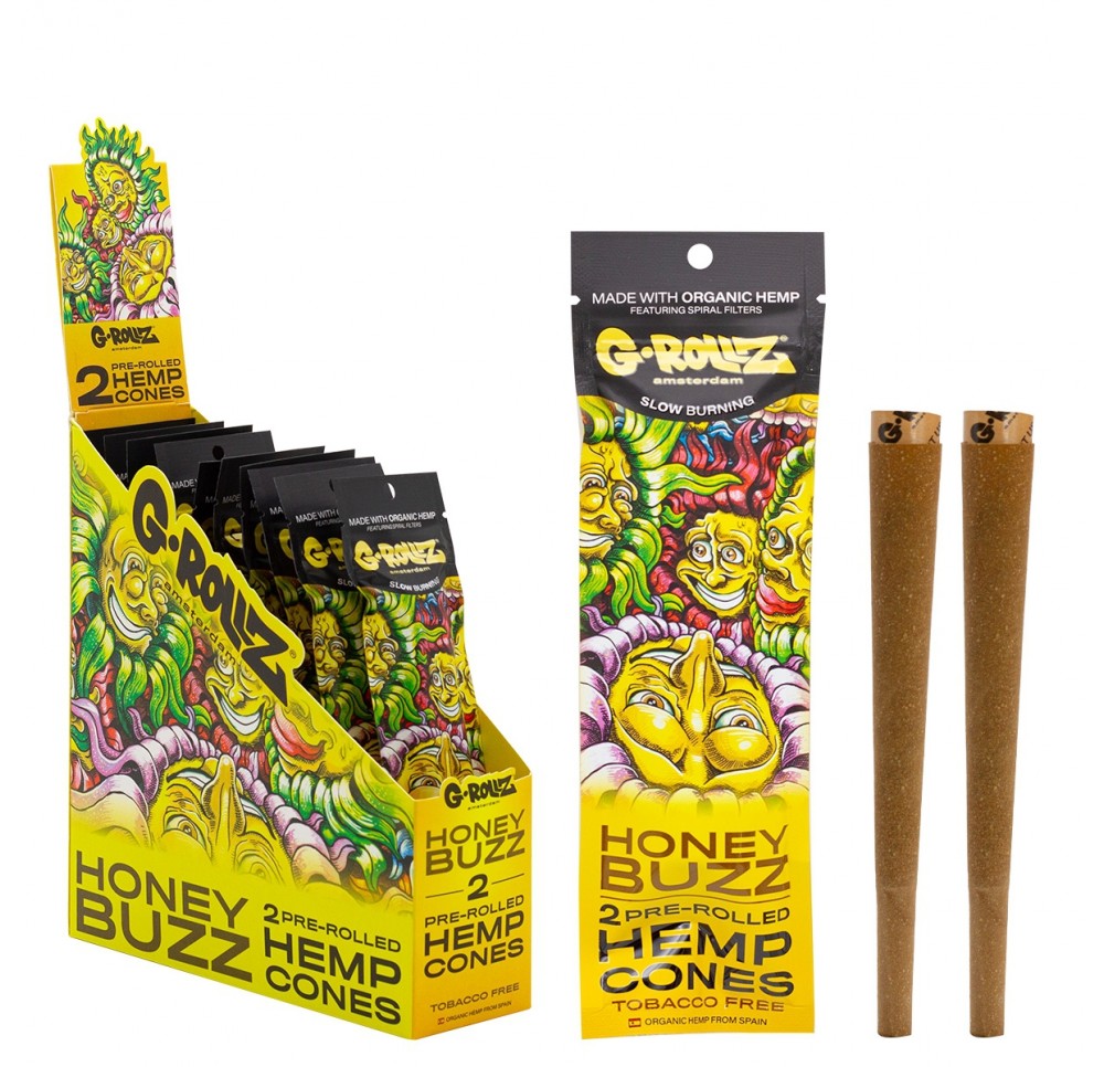 G-Rollz Honey Pre-Rolled Cones 2 pcs.