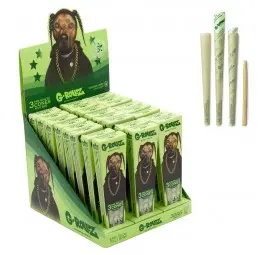G-Rollz Pets Rap Organic King Size Pre-Rolled Papers 3 pcs.