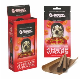 G-Rollz Strawberry Flavored Wraps 4 pieces