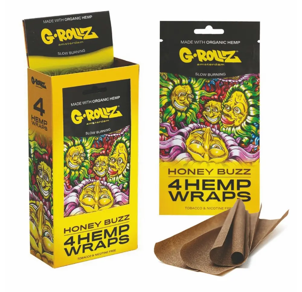 G-Rollz Honey Flavored Wraps 4 pieces