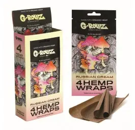 G-Rollz Russian Cream Flavored Wraps 4 pieces