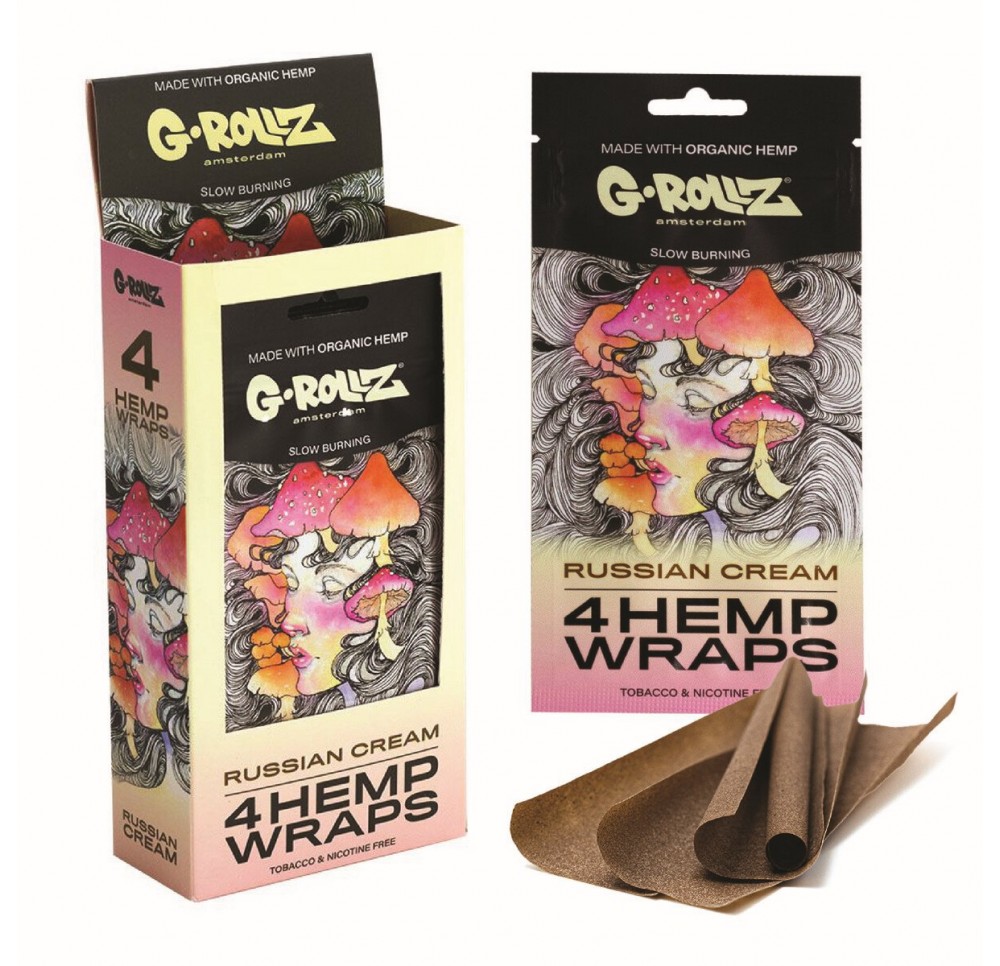 G-Rollz Russian Cream Flavored Wraps 4 pieces