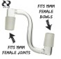 CHONGZ Bent 19mm-19mm Male to Male Adapter