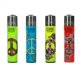 Zapalniczka Krzesiwowa Clipper - Peace Anywhere