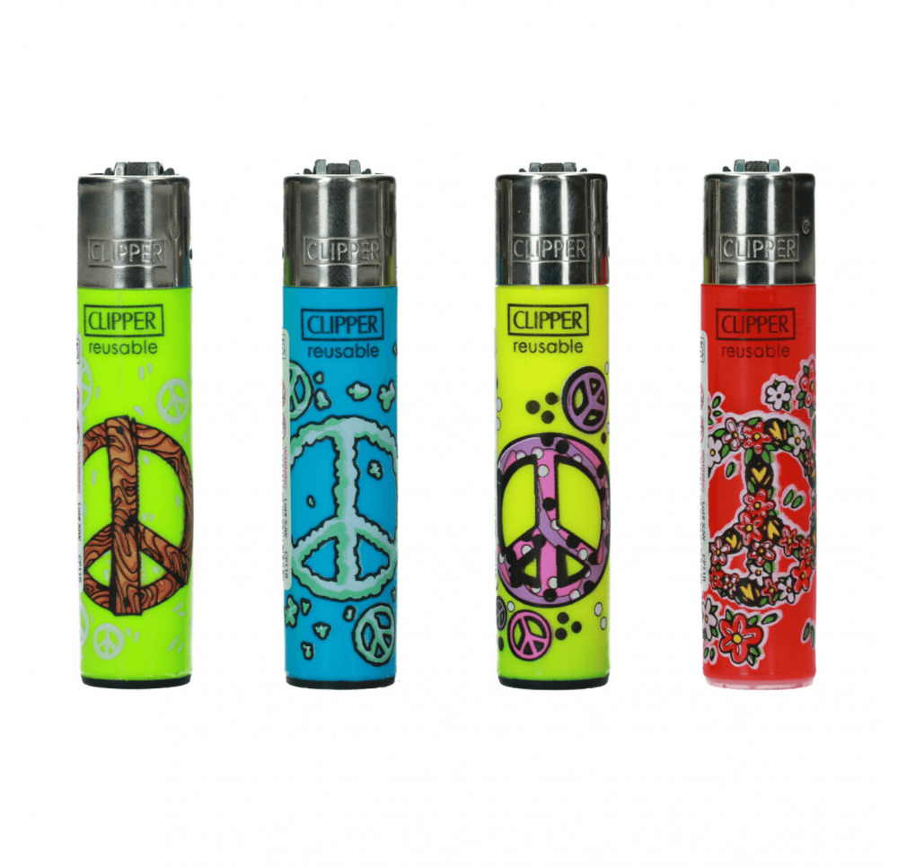 Zapalniczka Krzesiwowa Clipper - Peace Anywhere