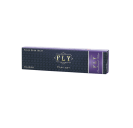 FLY King Size Rolling Paper with Built-in Tray