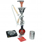 ARABICA 1-Hose Hookah 75 cm Hand-Decorated