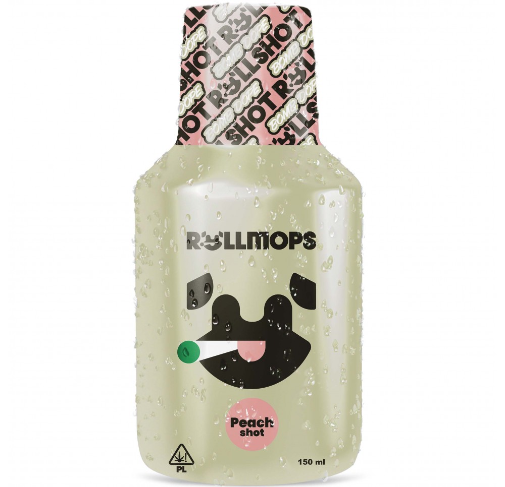 RollShot Peach HempShot 150 ml