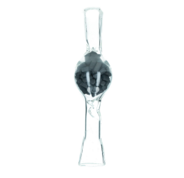Lufka szklana X3 Barell z węglem aktywnym