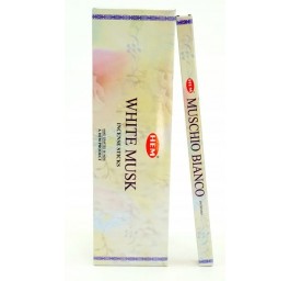HEM White Musk Incense Sticks BOX 25 pcs