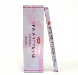 Kadzidełka zapachowe HEM new white musk BOX 25 opakowań