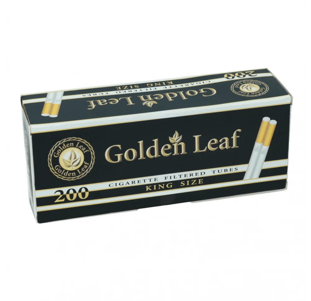 Golden Leaf Cigarette Tubes 200 pcs in Package