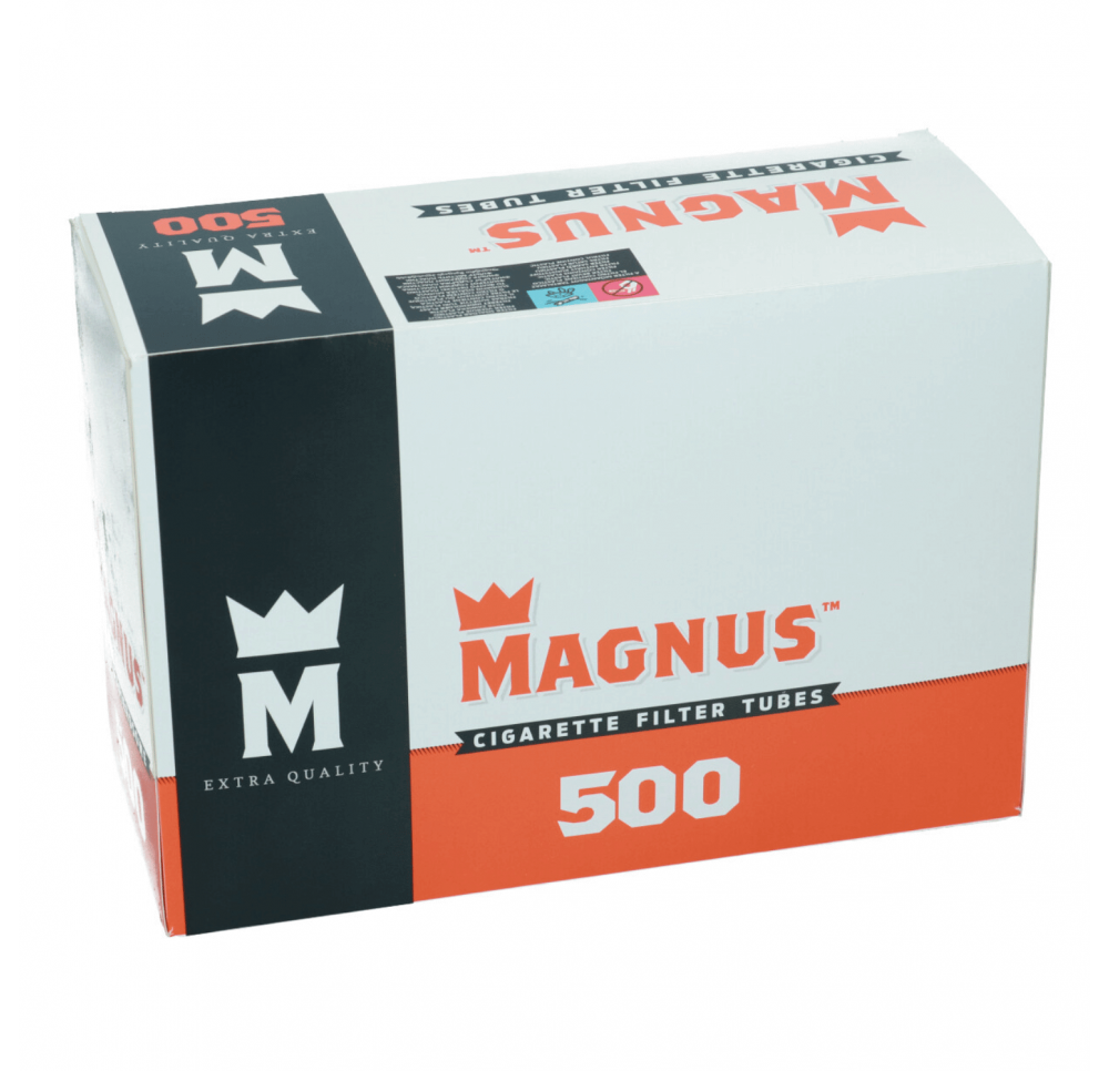 Magnus Cigarette Tubes 500 pcs in Package