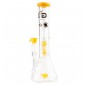 Grace Glass Limited Edition Beaker Yellow Glass Bong 35 cm