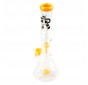 Grace Glass Limited Edition Beaker Yellow Glass Bong 35 cm