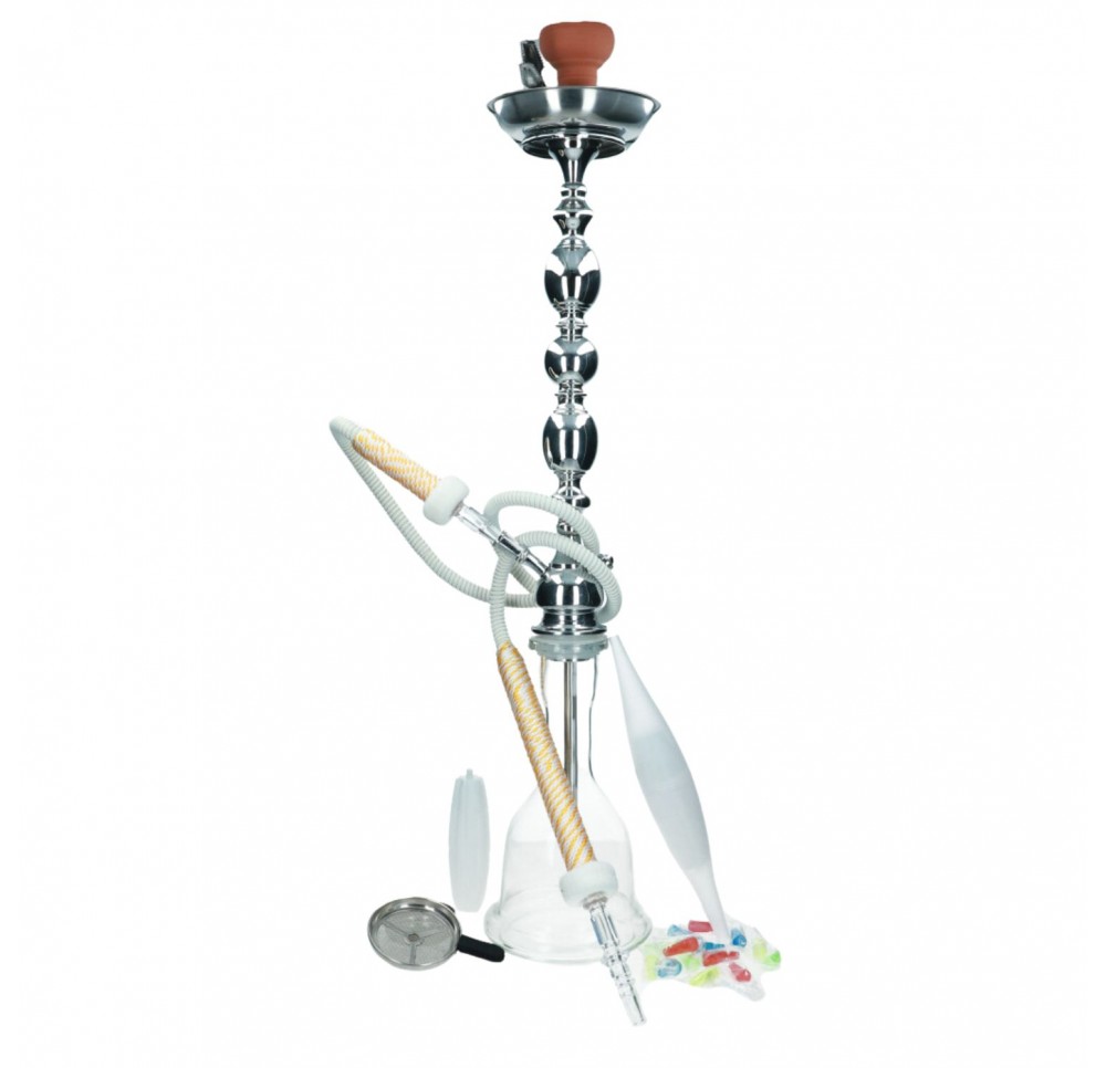 ARABICA 1-Hose Hookah 85 cm Hand-Decorated