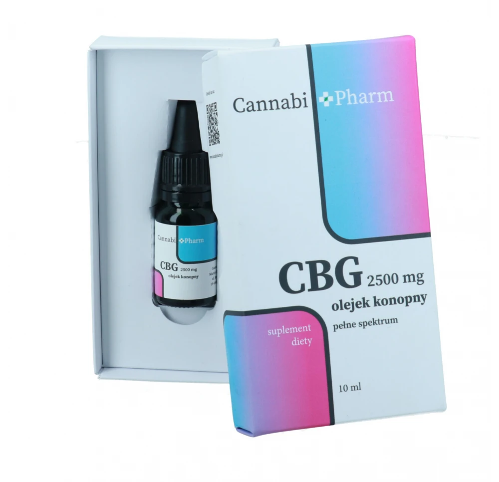 CannabiPharm CBG Oil 2500 mg 10 ml