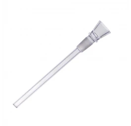 Szklana Rurka z Cybuchem Mini Lejek 14,5 mm / 14 cm