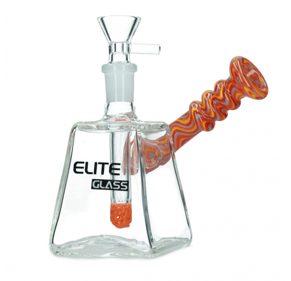 Elite Glass Triangle Glass Bong 11 cm / 5 mm - MIX