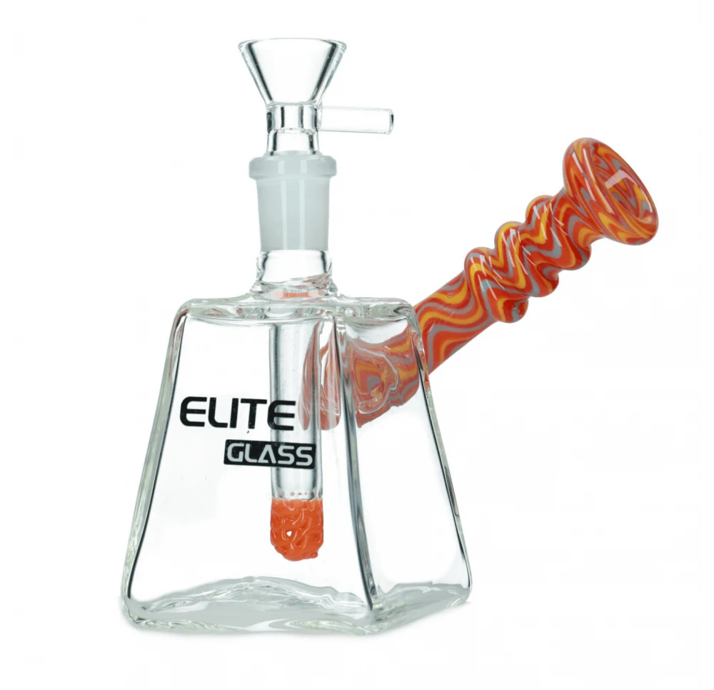 Elite Glass Triangle Glass Bong 11 cm / 5 mm - MIX