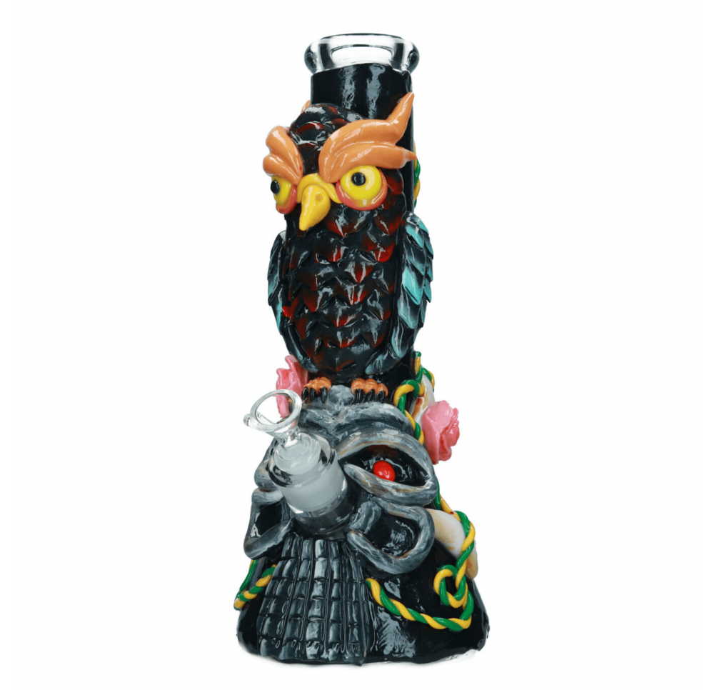 Dark OWL Glass Bong 33 cm / 7 mm