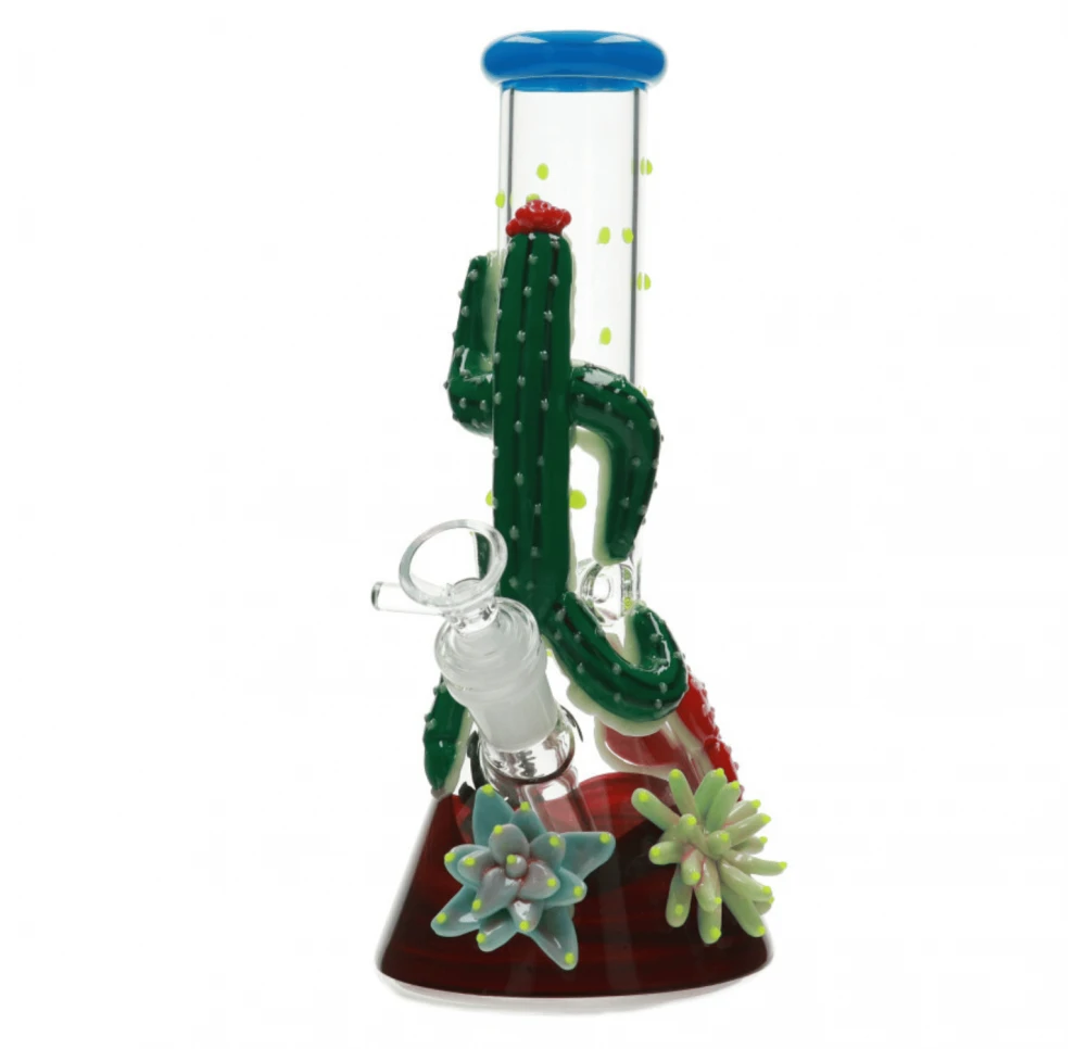 Big Cactus Glass Bong 23 cm / 5 mm