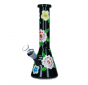 Flowers Painting Glass Bong 28 cm / 5 mm