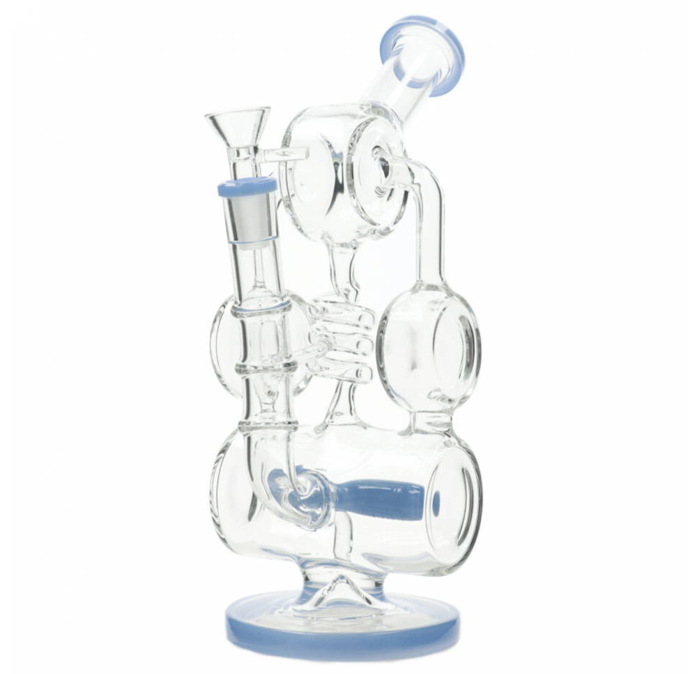 Bimbrownik Glass Bong 28 cm / 5 mm