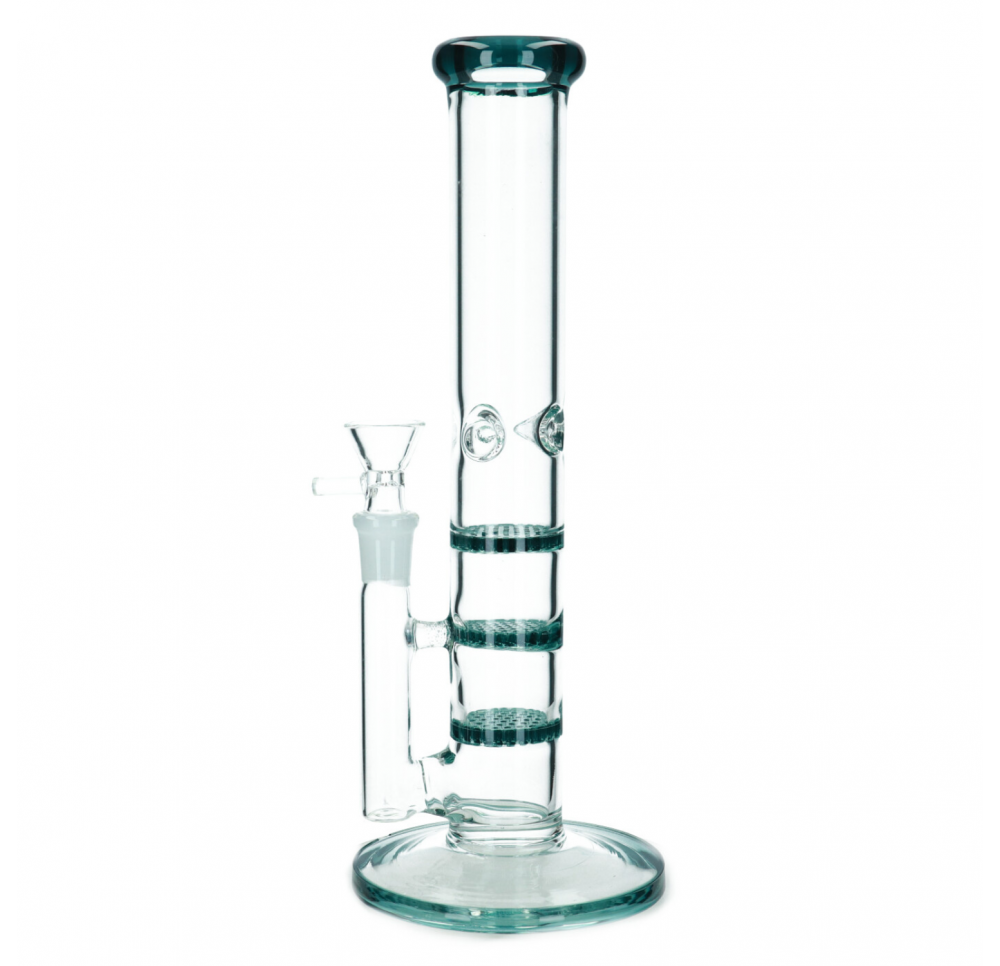 Teal Job Glass Bong 28 cm / 5 mm