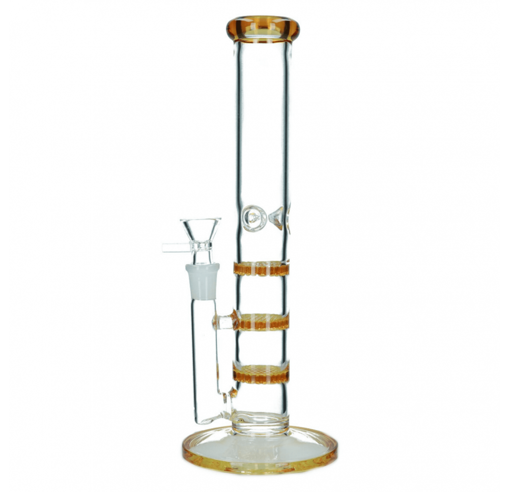 Amber Job Glass Bong 28 cm / 5 mm