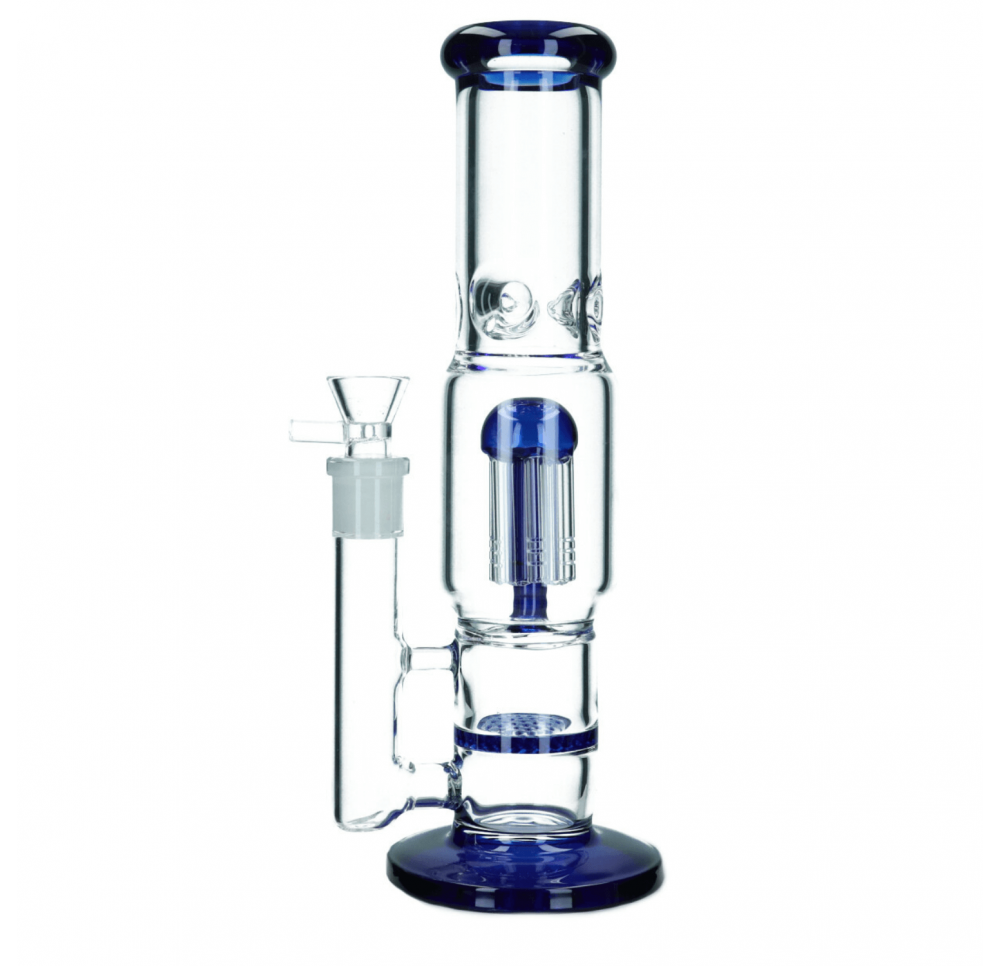 Shadow Weed Glass Bong 31 cm / 5 mm - Blue