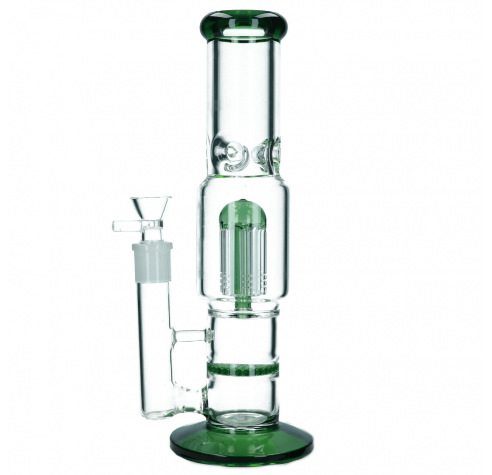 Shadow Weed Glass Bong 31 cm / 5 mm - Green