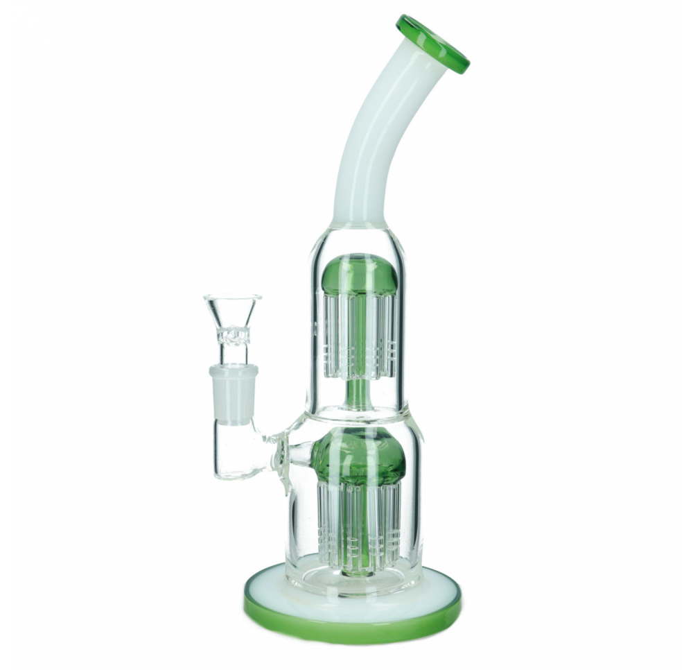 Samson Glass Bong 31 cm / 5 mm - Green