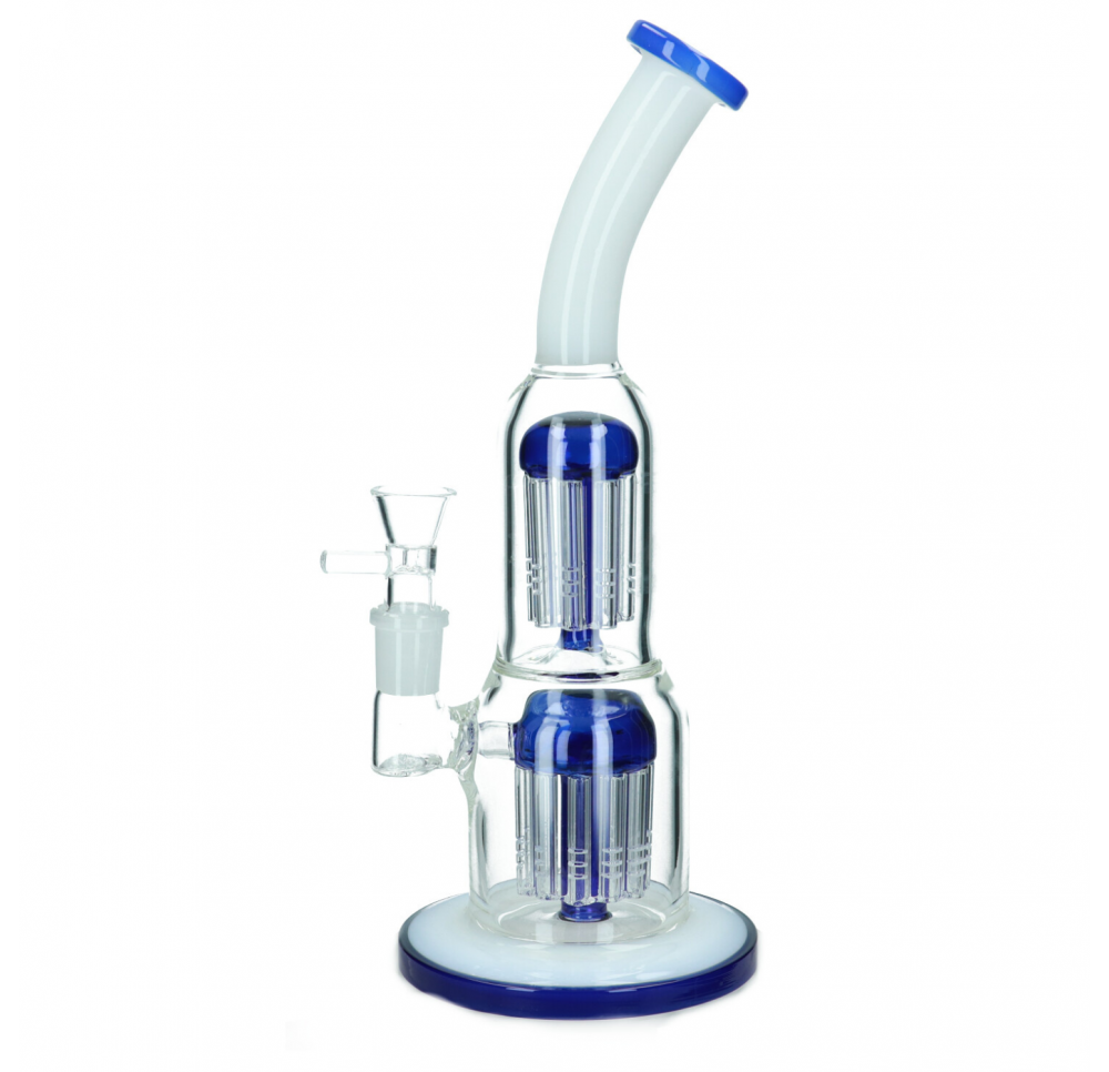 Samson Glass Bong 31 cm / 5 mm - Blue