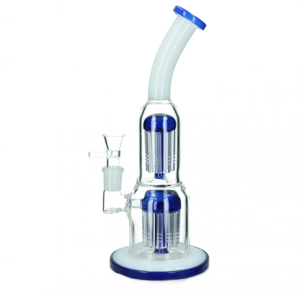 Samson Glass Bong 31 cm / 5 mm - Blue