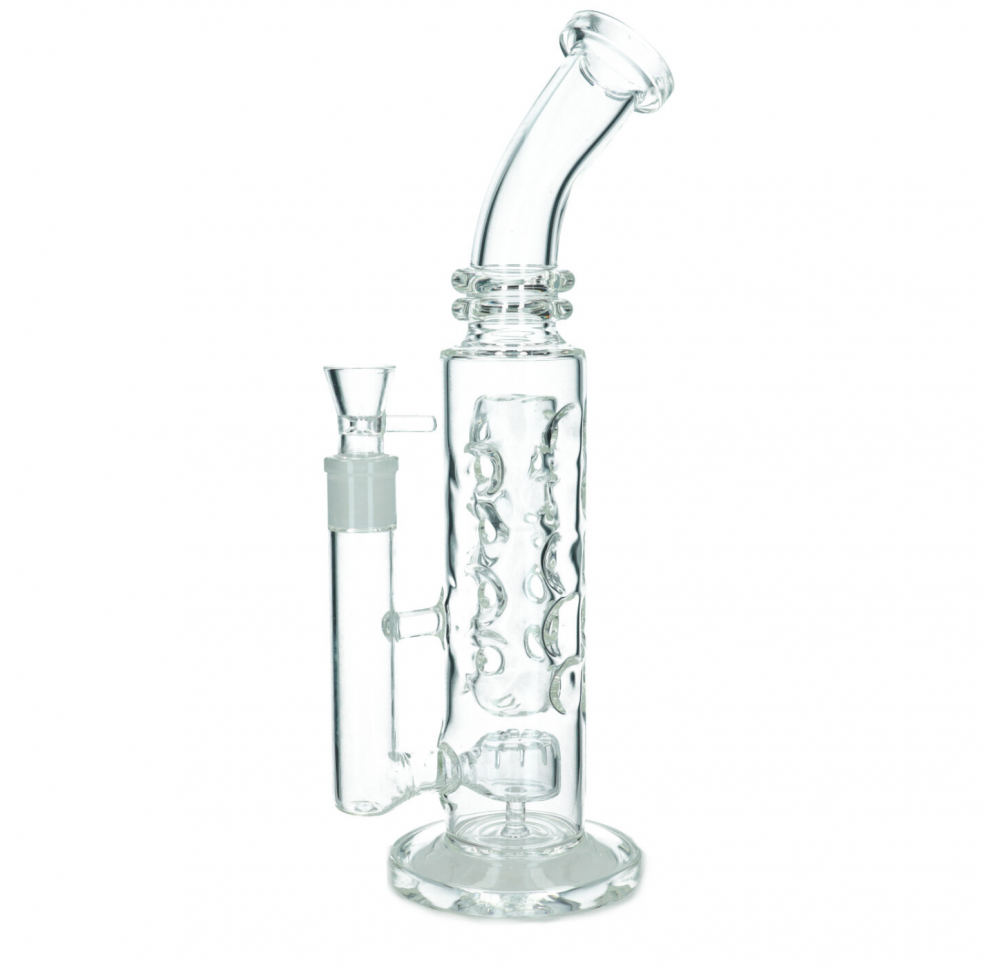 Swiss Cheese Glass Bong 31 cm / 5 mm