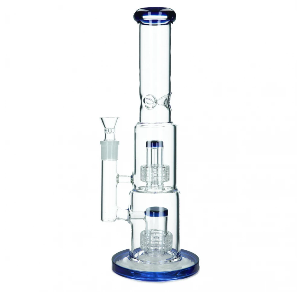 Hawk Glass Bong 37 cm / 5 mm - Blue