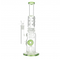 Green Slasher Glass Bong 36 cm / 5 mm